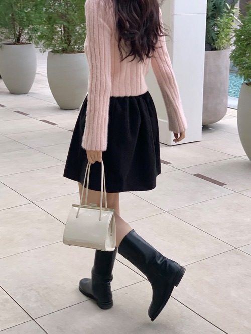 Clo wool skirt (one color)