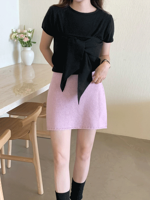 Selah knit skirt (2color)